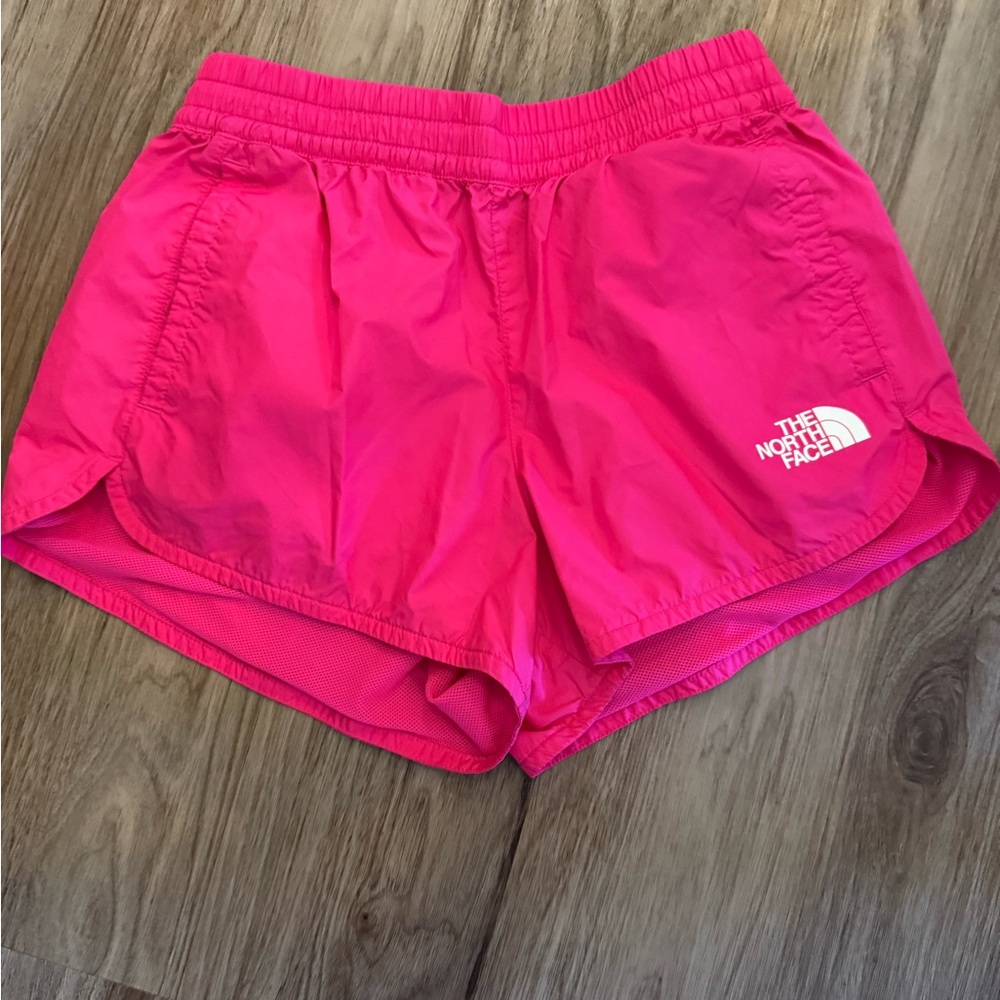 The North Face Women's Vibrant Pink Athletic Shorts